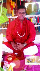 Hindu priest Surendra Tiwari