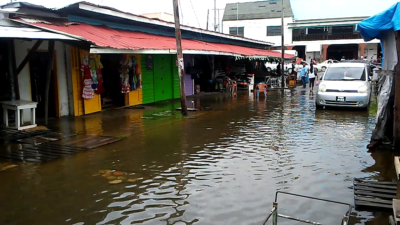 Berbice flooded by heavy rainfall INews Guyana
