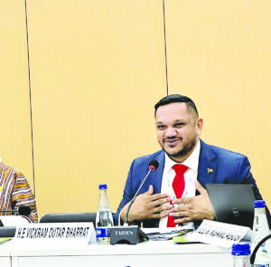 Guyana’s development depends significantly on its natural resources – Bharrat tells int’l forum
