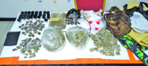 WCD woman busted with ganja during Police raid