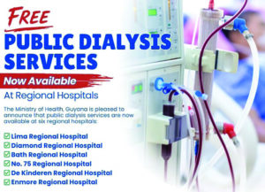 6 hospitals now offering free dialysis services
