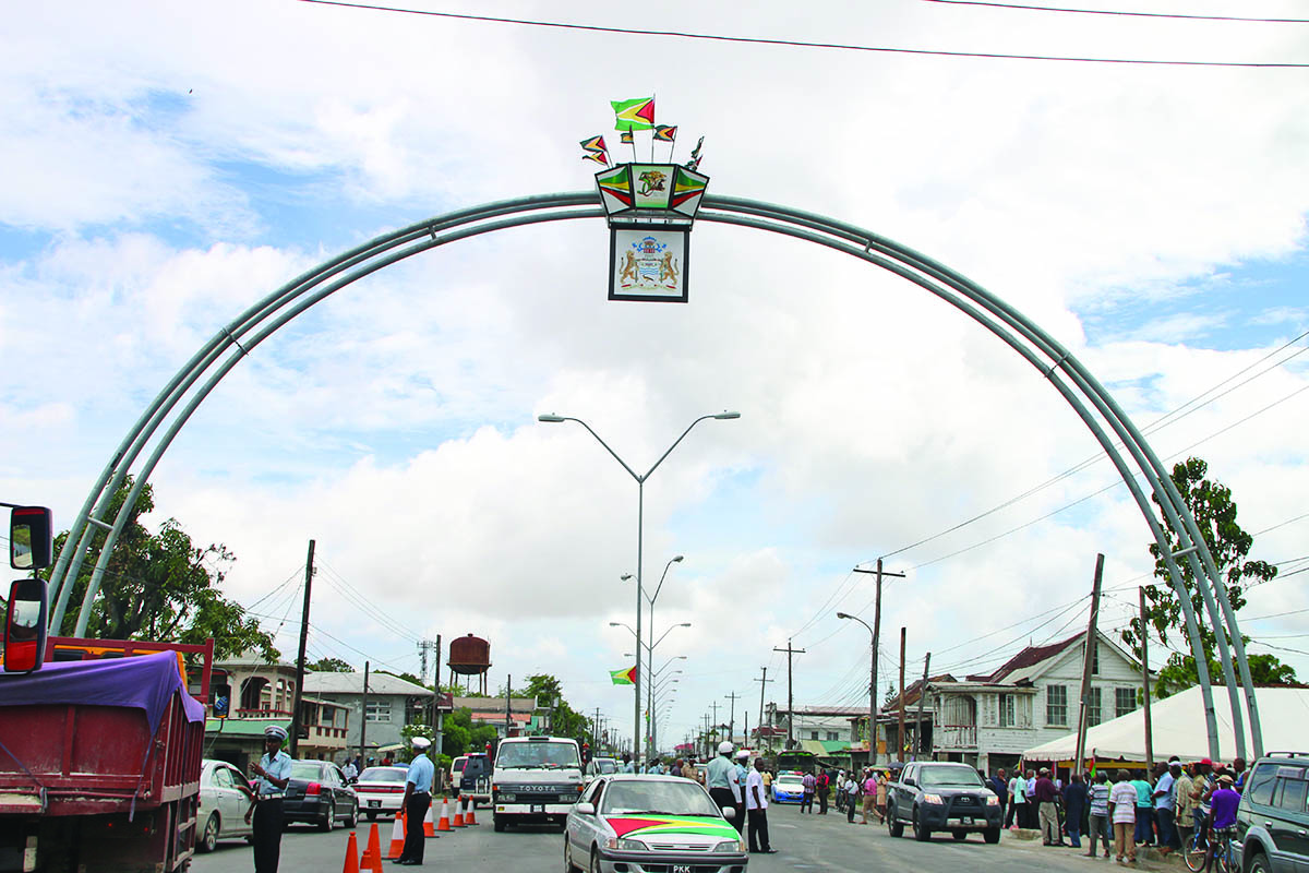 New Independence Arch Commissioned Guyana Times 8011