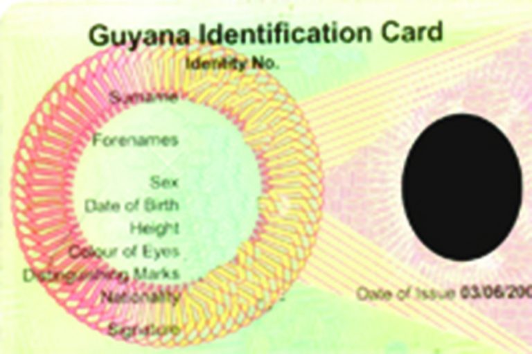 commences ID Card distribution Guyana Times