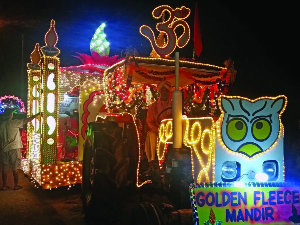 The Golden Fleece Mandir float emerges winner of motorcade