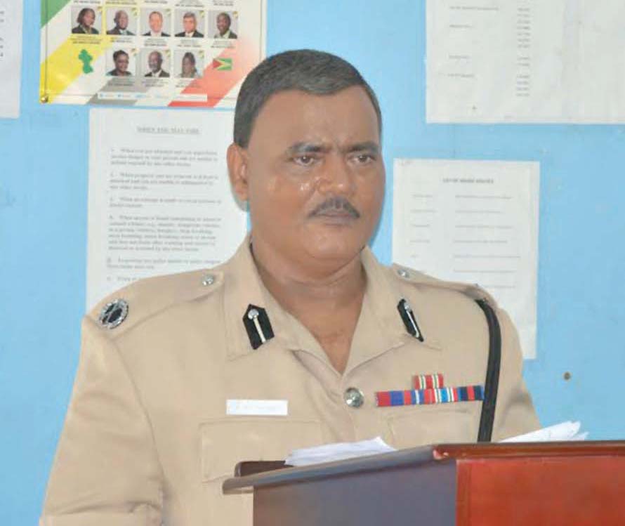 Acting Commissioner of Police David Ramnarine