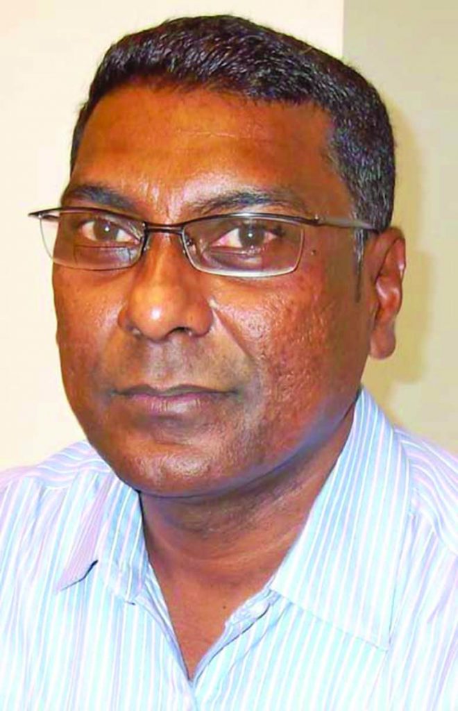 Chief Medical Officer  Shamdeo Persaud 