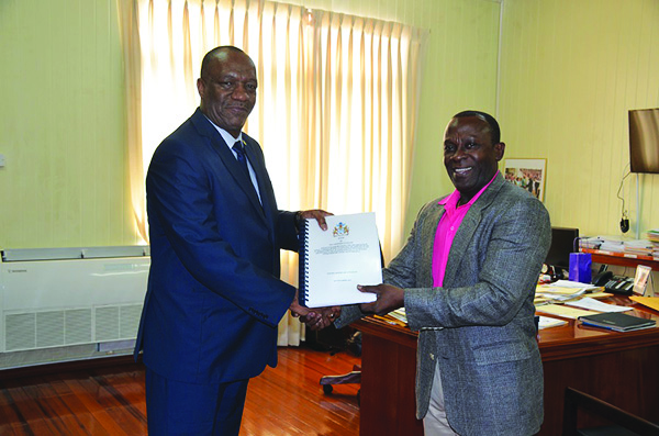 CoI report handed over to Govt - Guyana Times