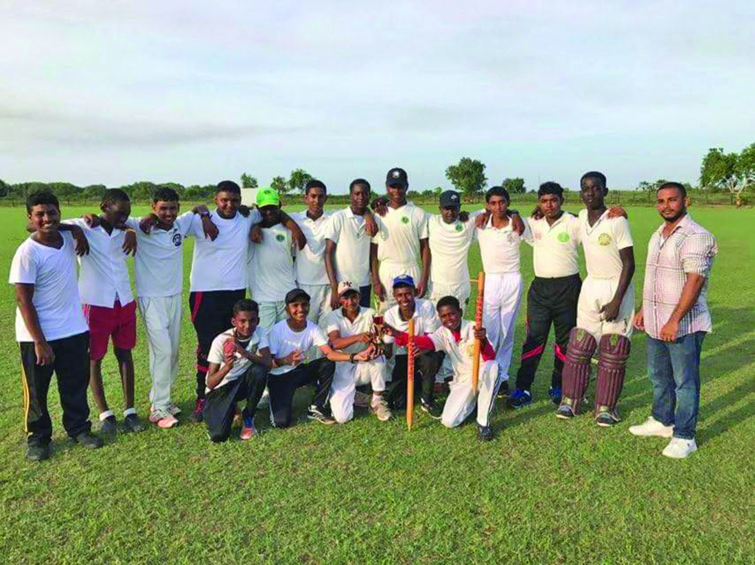 Berbice Educational Institute are the New Amsterdam/ Canje zone winners of the 2016 National Secondary School Cricket League 