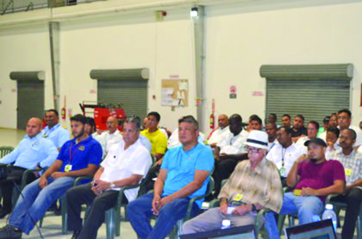 Aviation sector operators and pilots at the consultation on Friday 