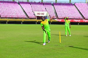 Raymon Reifer (left) and Gudakesh Motie shared 5 wickets 