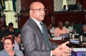 Opposition Leader Bharrat Jagdeo 