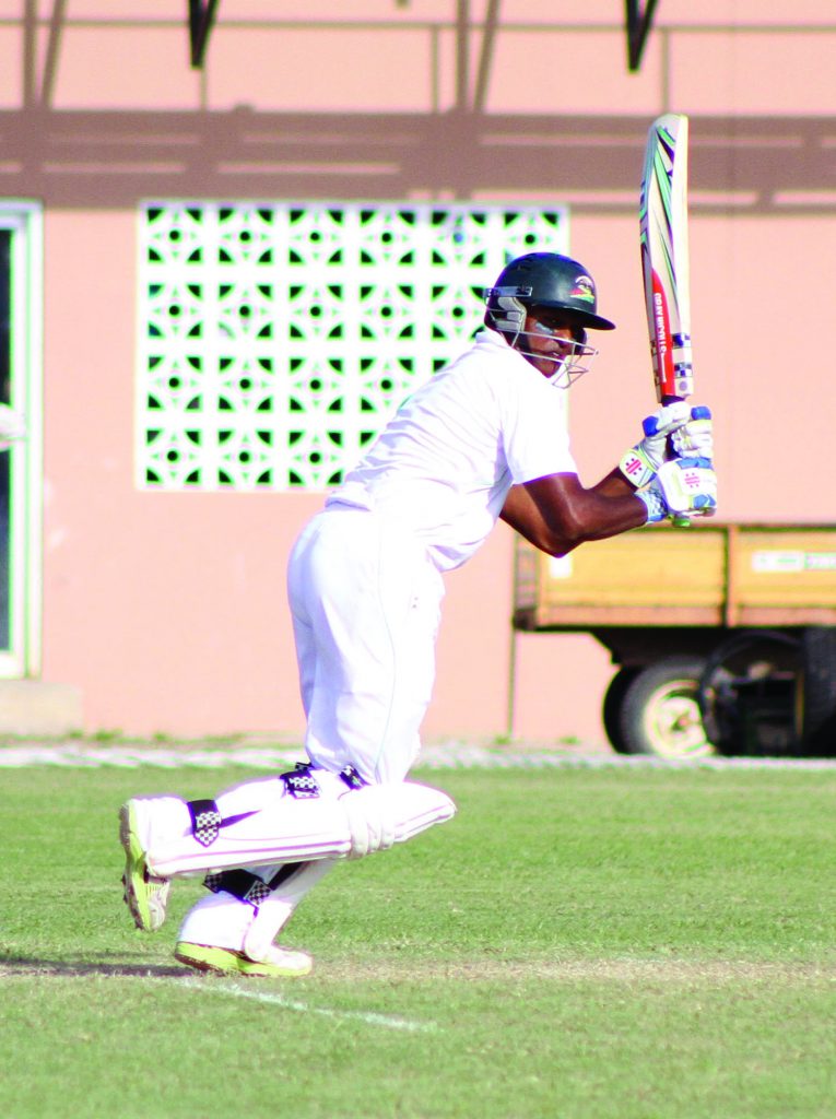 Shivnarine Chanderpaul top scored with 81 not out