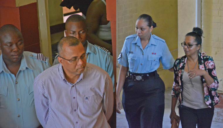 Former General Manager of the Guyana Marketing Corporation (GMC), Nizam Hassan and co-accused Felicia De’Souza-Madramootoo were on Monday slapped with fraud related charges when he appeared before Chief Magistrate Ann McLennan in the Georgetown Magistrates’ Courts 