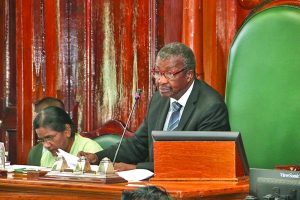Speaker of the National Assembly, Dr Barton Scotland