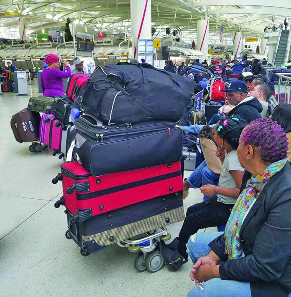 Passengers stranded at JFK, CJIA Guyana Times