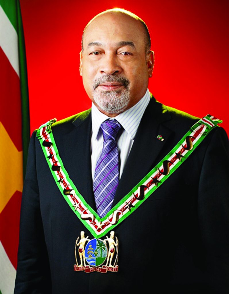Surinamese President  Desi Bouterse