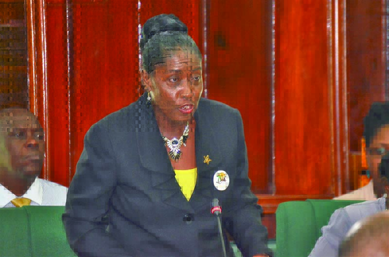 Minister within the Communities Ministry, Valerie Sharpe-Patterson
