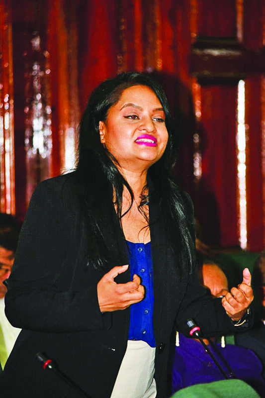 PPP/MP Vindiya Persaud 