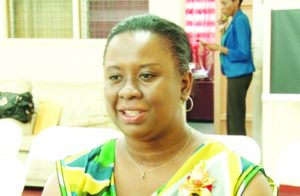 Rhonda Nelson, Business Development Officer in the special projects unit at the Ministry of Social Protection 
