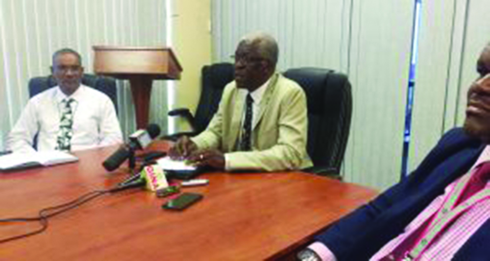 Guyana Civil Aviation Authority (GCAA) Egbert Field and Rickford Samaroo 