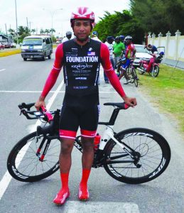 Outstanding Cyclist in International Races Geron Williams 