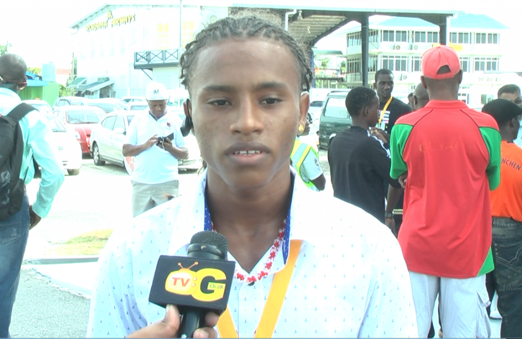 Keevin Allicock has the potential to represent Guyana at the 2020 Tokyo Olympics 