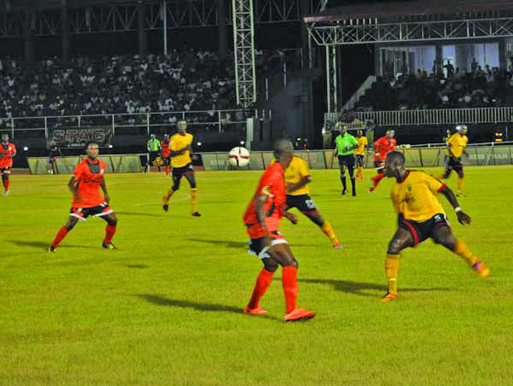 Northern Rangers and Young Achievers had a heated contest at Leonora but unfortunately both teams were knocked out  