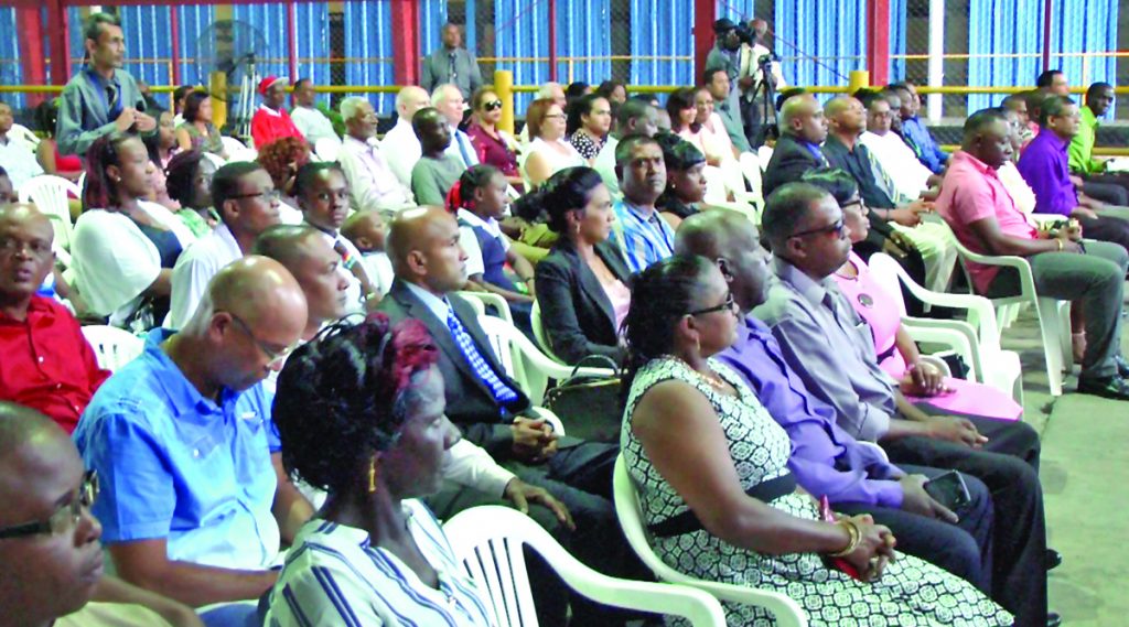 A section of the shareholders at the Banks DIH Annual General meeting