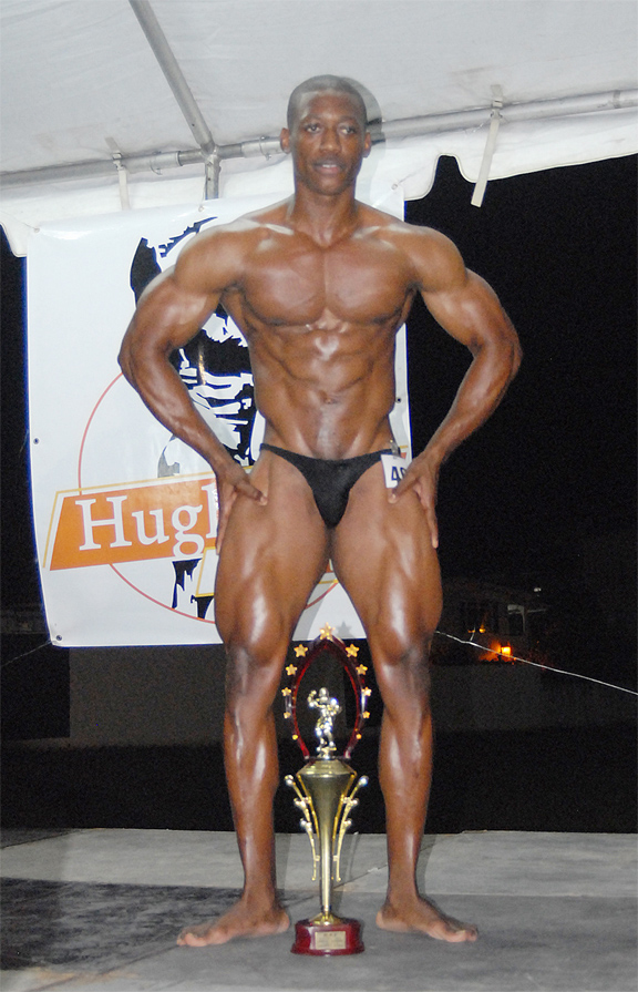 Kerwin Clarke  has been one of Guyana’s standout bodybuilders in recent times