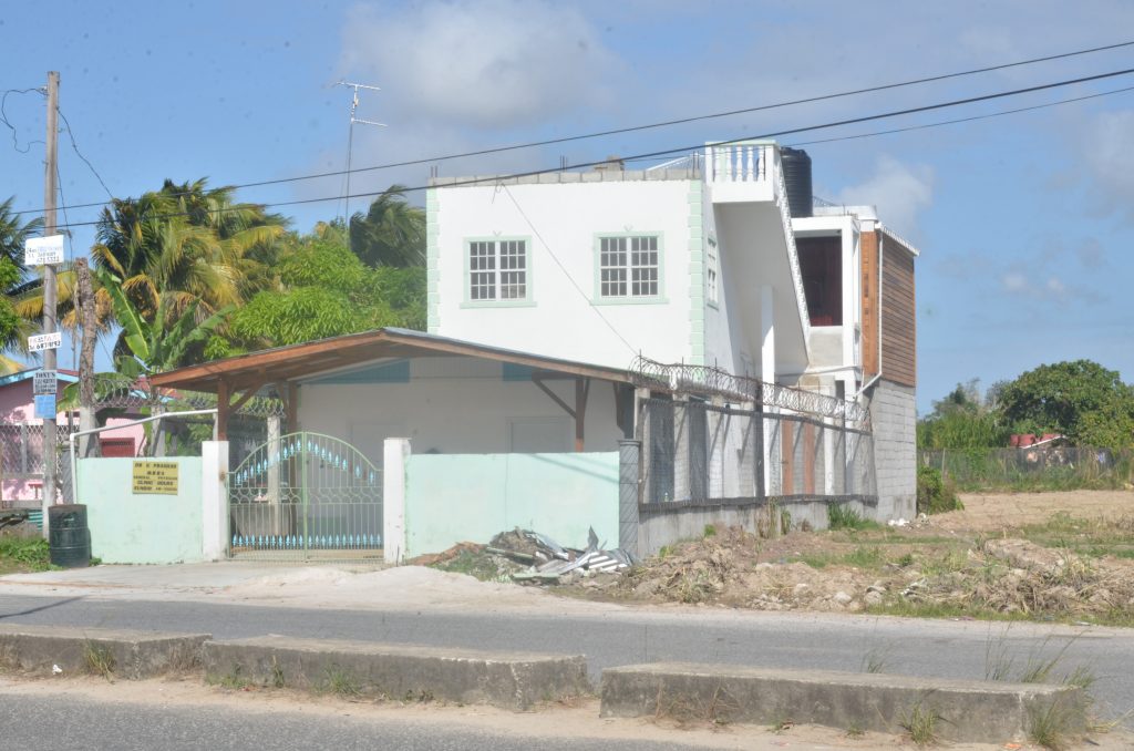 The Hydronie, Parika, East Bank Essequibo address of Caribbean Medical Supplies Inc