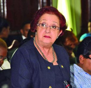 Opposition Chief Whip Gail Teixeira 