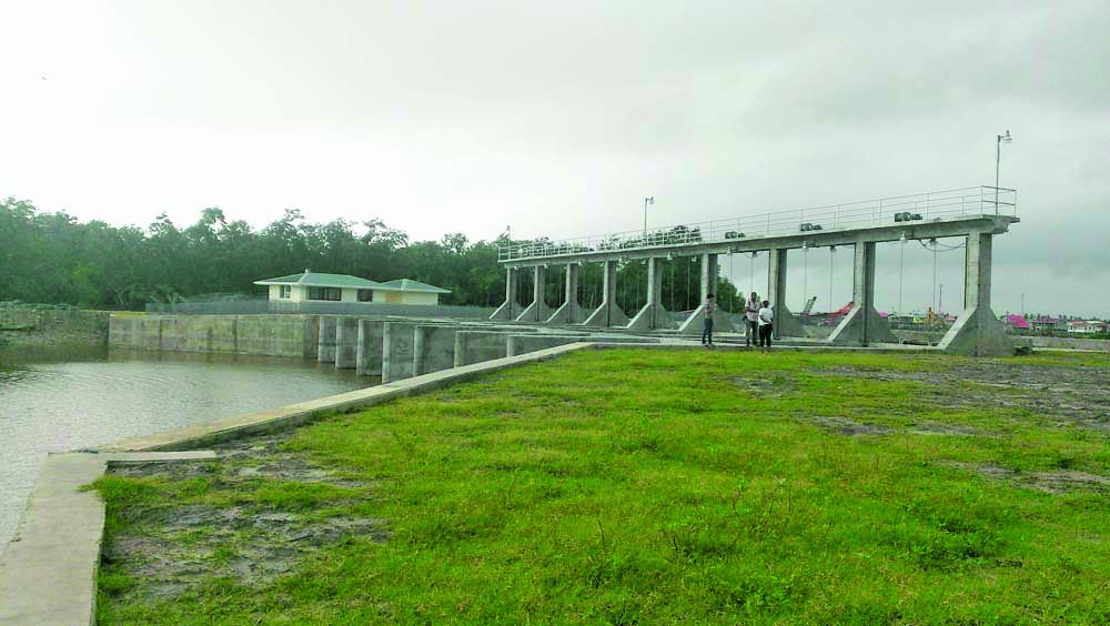 The Hope Canal leads to the East Demerara Water Conservancy (EDWC) 