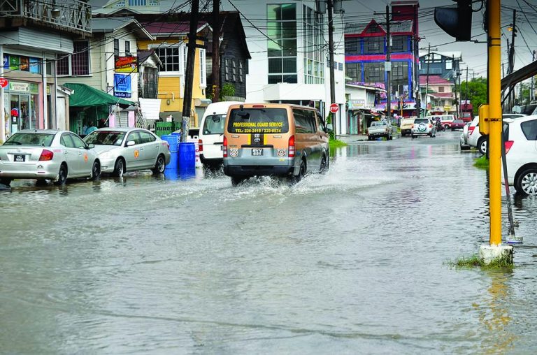 Hydromet predicts rainfall, high tide for next 4 days - Guyana Times