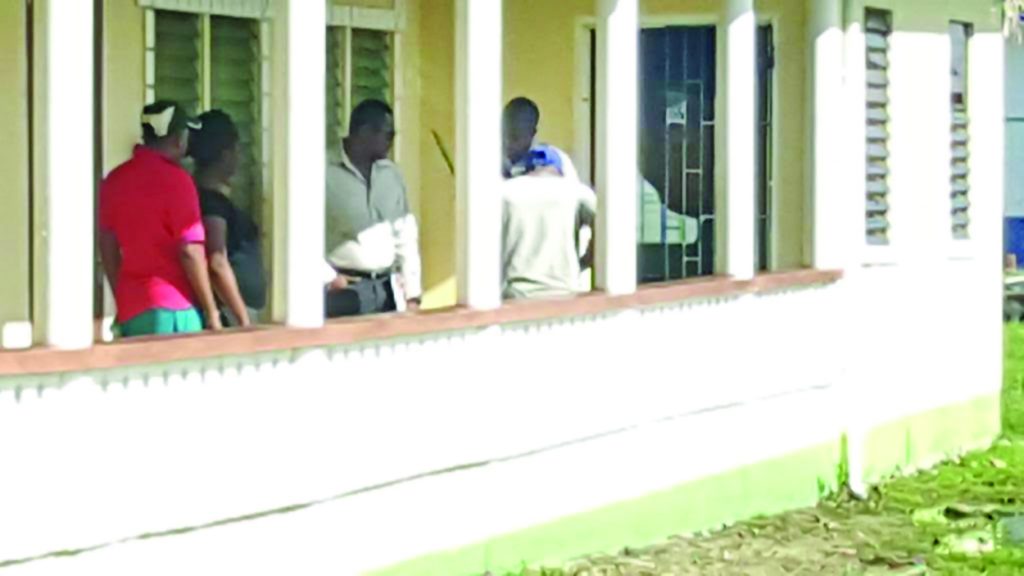 Investigators at the NDC robbery 