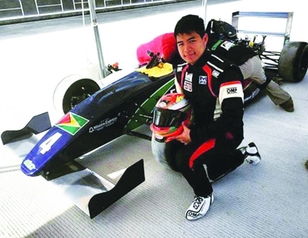 F4  driver Calvin Ming  will continue to be all smiles if his 2017 goes as terrific as 2016 