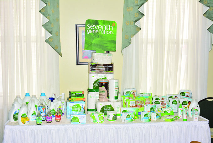Some of the Seventh Generation products 