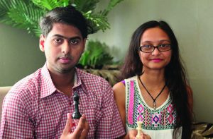 Dynamic duo! National Junior Champion Saeed Ali (Left) and his sister Sheriffa are top contenders to represent Guyana at the Games