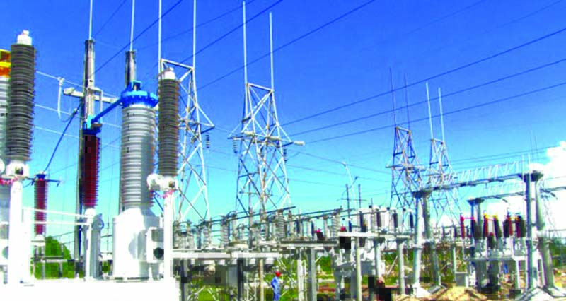 The Guyana Power and Light substation at Sophia 