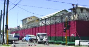 The Camp Street jail was the scene of several drama-filled moments after a prisoner made an unsuccessful attempt at escape on Sunday morning 