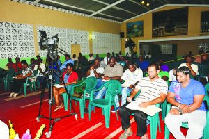  A section of the delegates and stakeholders of cricket who were present at the GCA AGM and election 