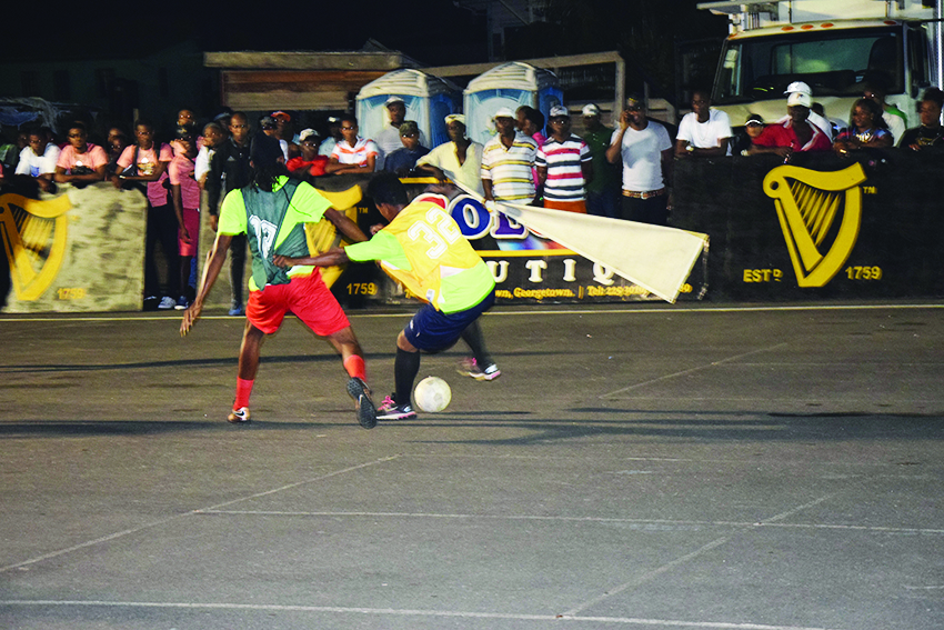 Part of the intesnse action on Pouderoyen tarmac on Wednesday night