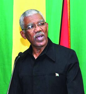 Guyanese President David Granger