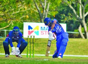 Raymon Reifer picked up four late wickets to dent the Pride’s chase 