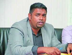 Opposition parliamentarian Irfaan Ali 