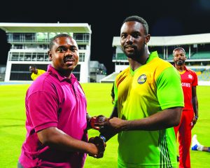 Raymon Reifer was the Jaguars best all-rounder in Barbados  
