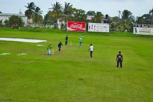 Lloyd Rooplall and Wayne Jones had a crucial partnership for Mike’s Wellman against Savage Masters 