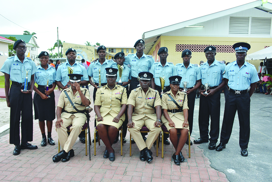 New recruits of the Guyana Police Force 1 & 2 