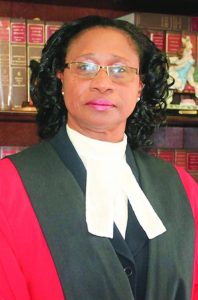 Chief Justice (ag) Yonette Cummings-Edwards