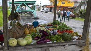 Marilyn Weekes says her greens take a long time to get sold 