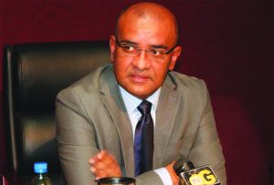 Opposition Leader  Bharrat Jagdeo